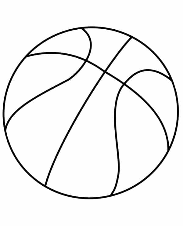כדור כדורסל לצביעה