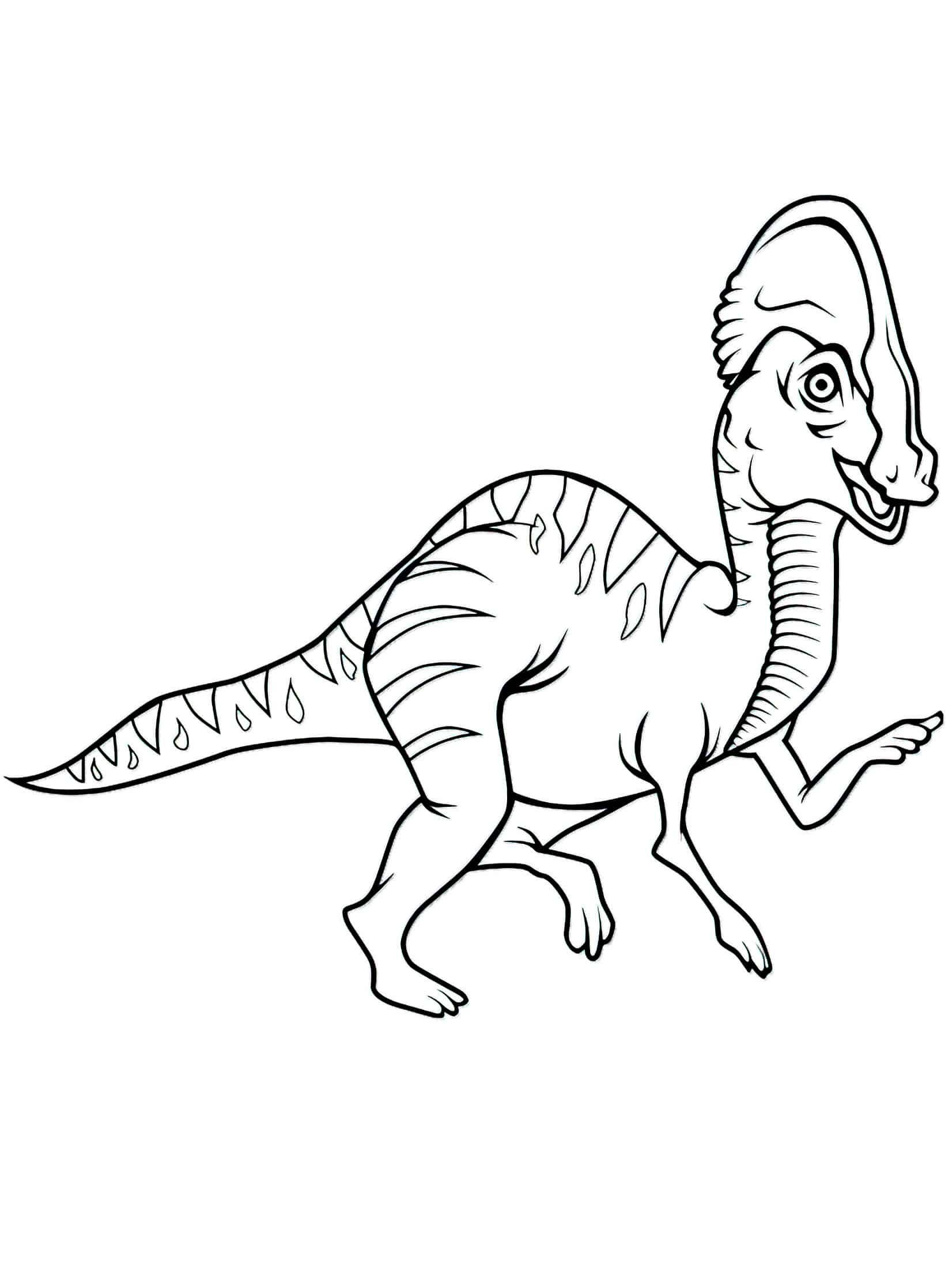 דף צביעה Oviraptor