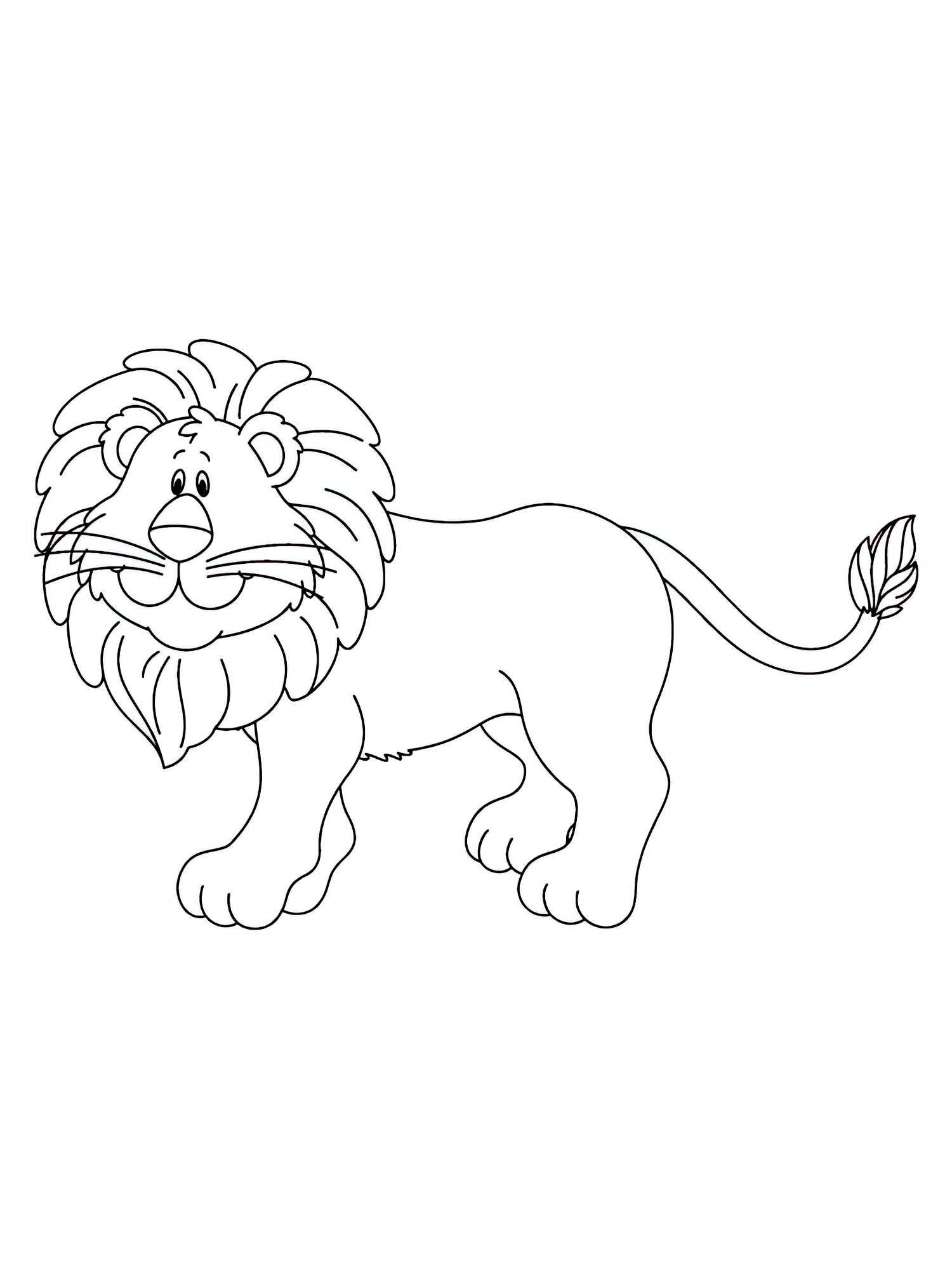 Разукрасить Льва